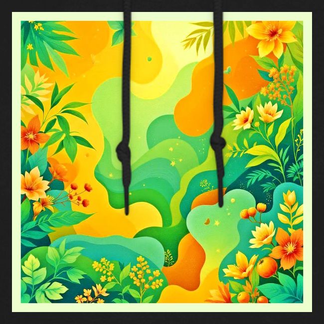Tropical Foliage Abstract