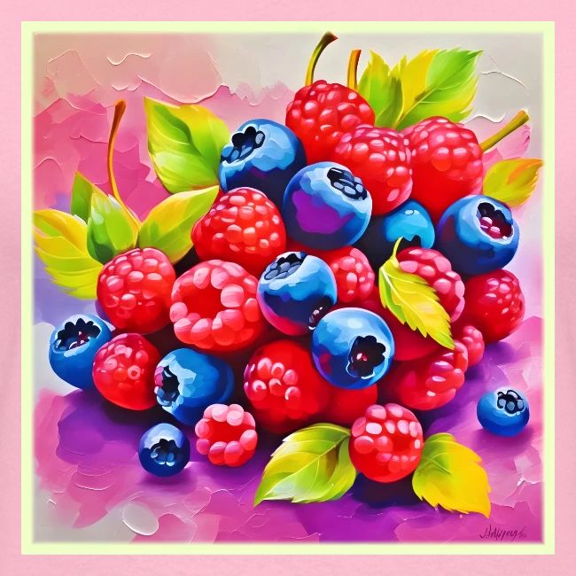 Colorful Berry Feast