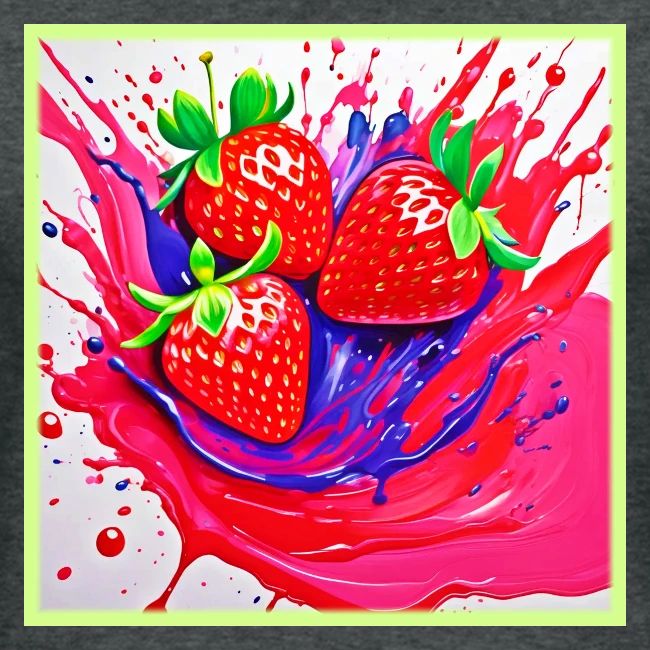 Vibrant Strawberry Splash