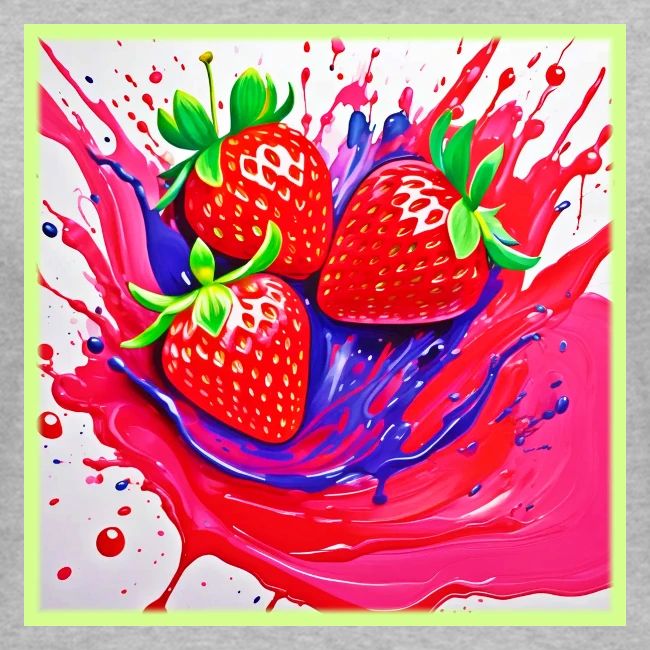 Vibrant Strawberry Splash