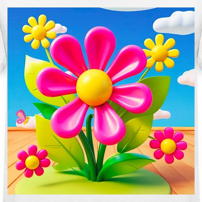 Pink Floral Peace | Sky & Nature Design
