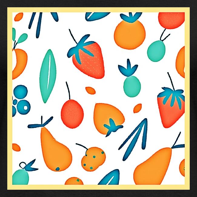 Fruit Whimsy: Playful Pattern