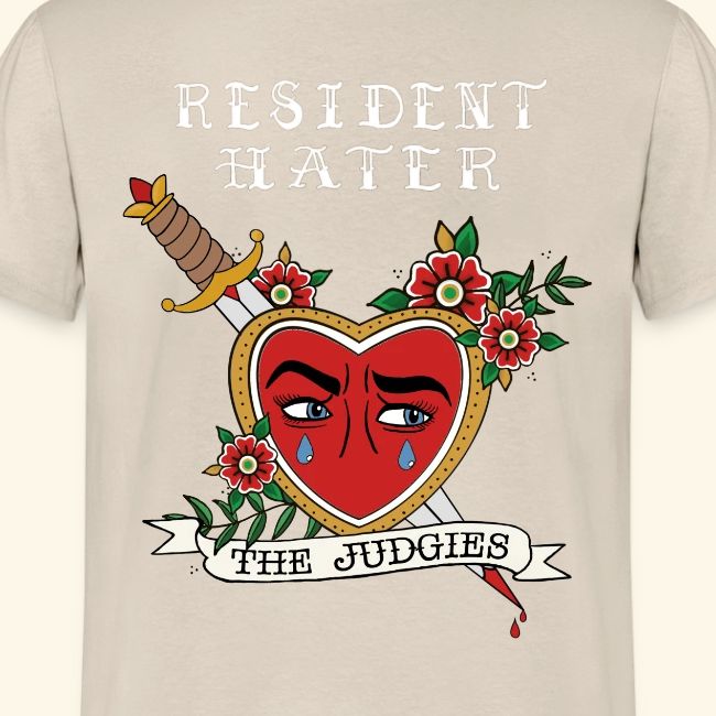 Resident Hater White Font