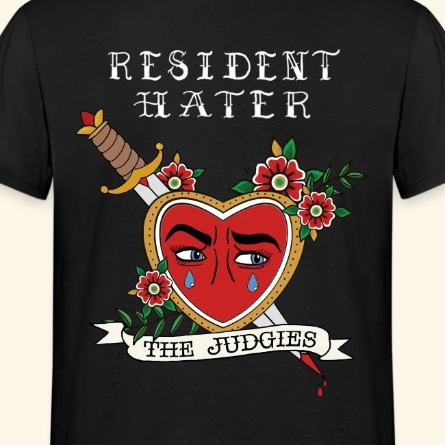 Resident Hater White Font