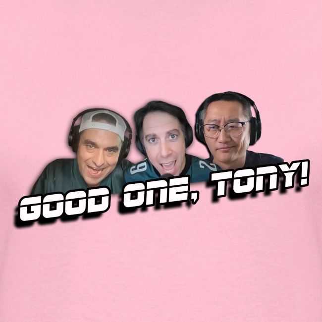 GOOD ONE, TONY! (with Fusco Show back)