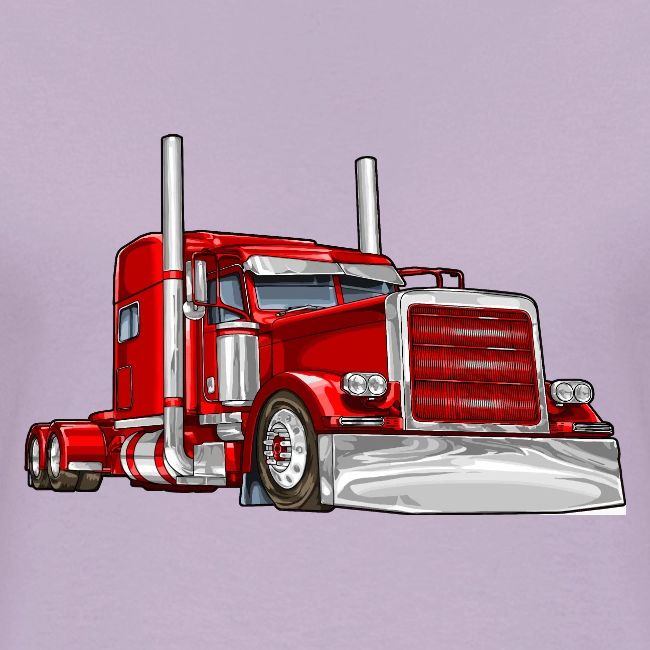 Classic Truck Big Rig 18 Wheeler
