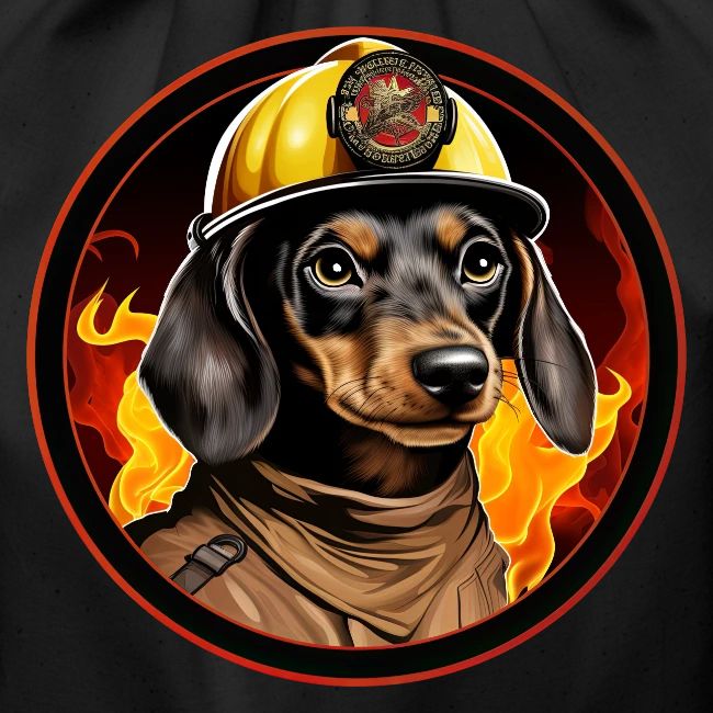 Firefighter Dachshund