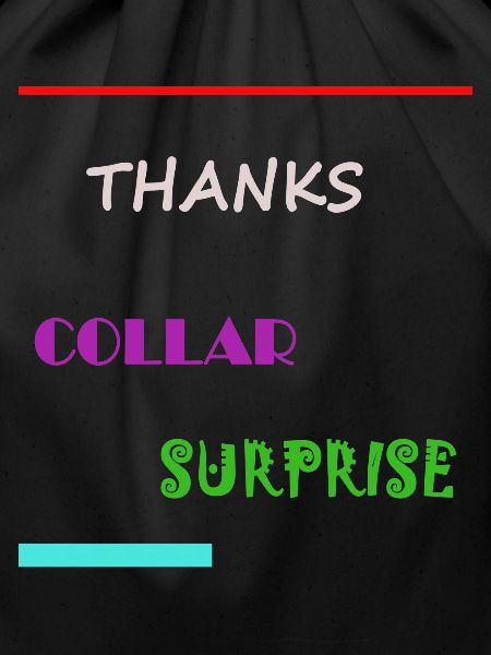 Thanks Collar Surprise