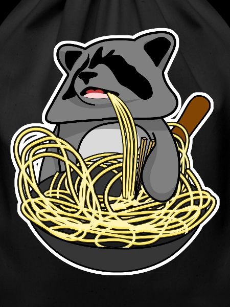 Wok Pan Raccoon