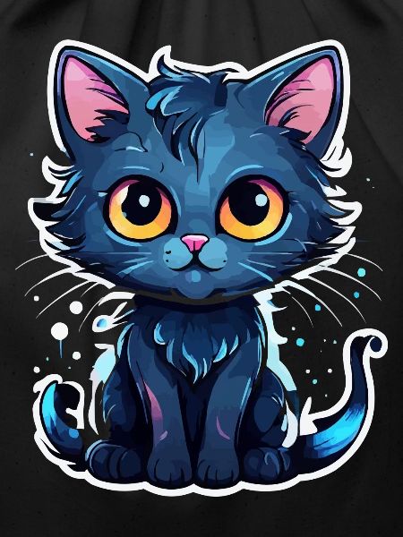 blue cat