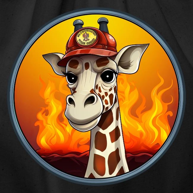 Giraffe Firefighter