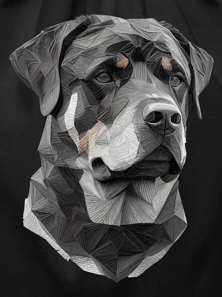 Polygonal rottweiler