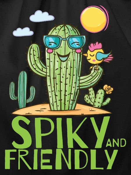 Spiky And Friendly