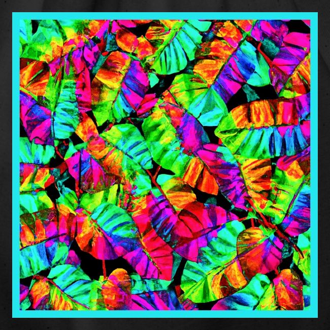 Chic Leaf Pattern Stylish Elegance