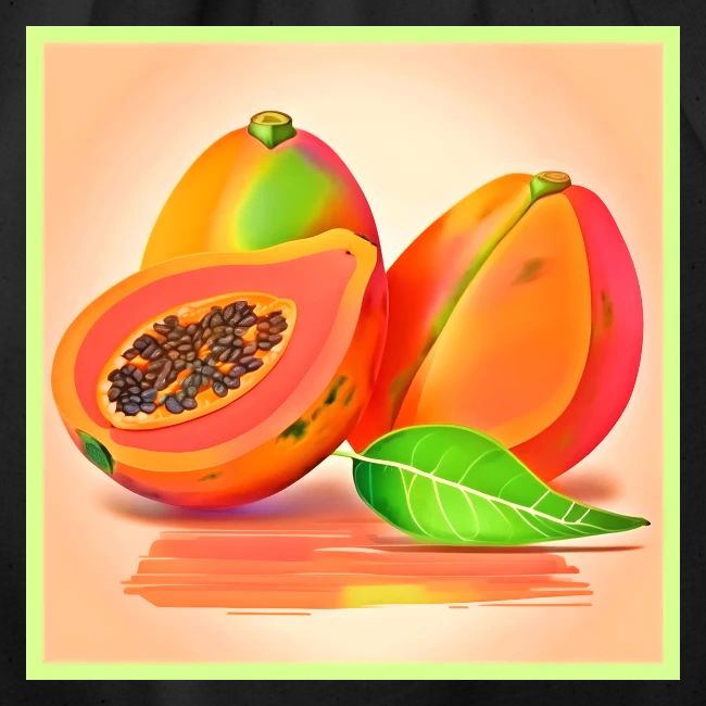 Sliced Papaya Freshness