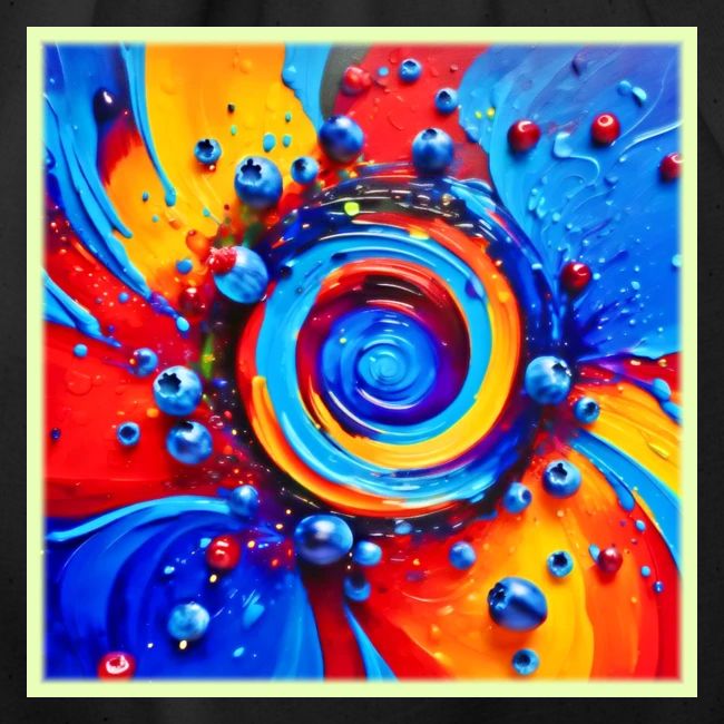 Vibrant Berry Vortex