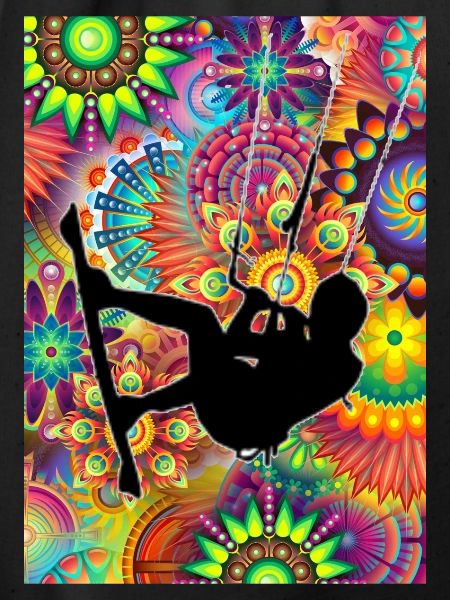 Psychedelic Kite Surf