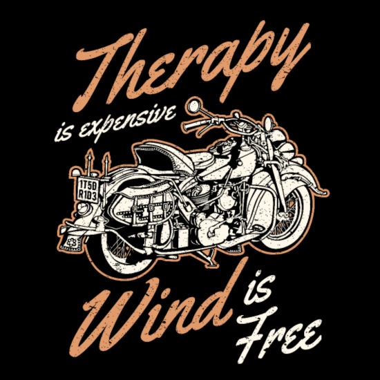 Funny Biker Quotes Motorcycle Rider Design' Cotton Drawstring Bag |  Spreadshirt