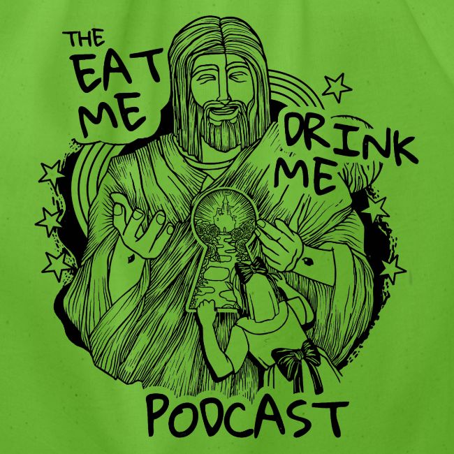 Eat Me Drink Me Podcast revamped logo