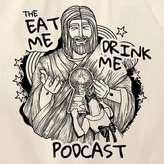 Eat Me Drink Me Podcast revamped logo