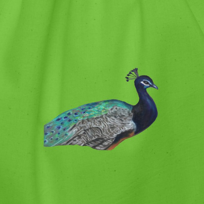 peacock half