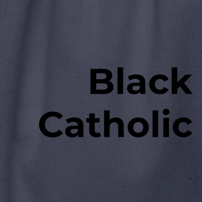 Black Catholic Tee