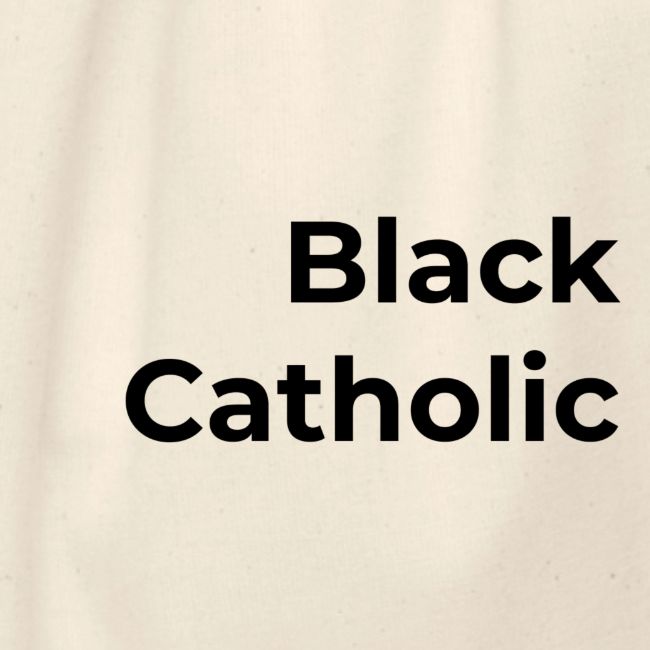 Black Catholic Tee