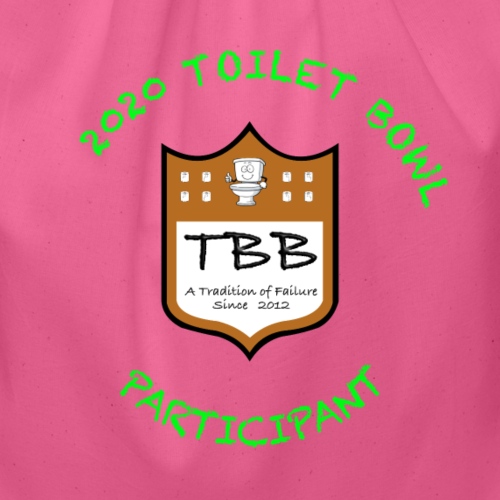 2020 Toilet Bowl Participant - Cotton Drawstring Bag