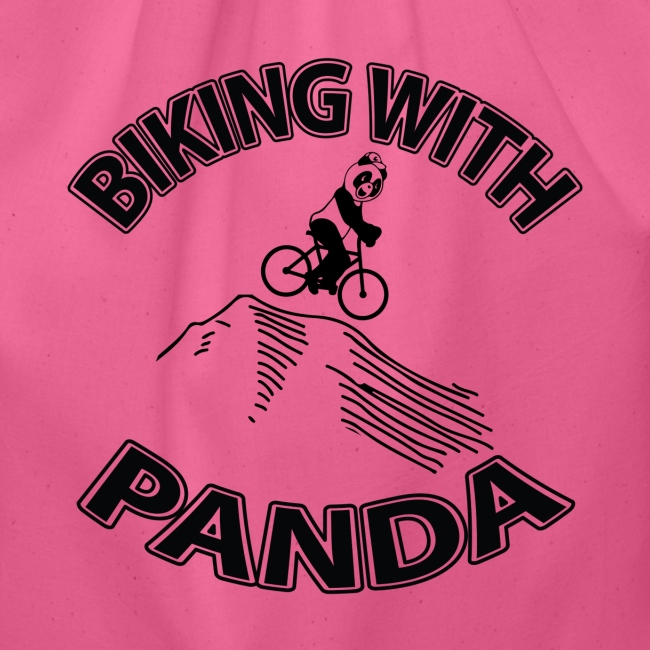 Biking with Panda