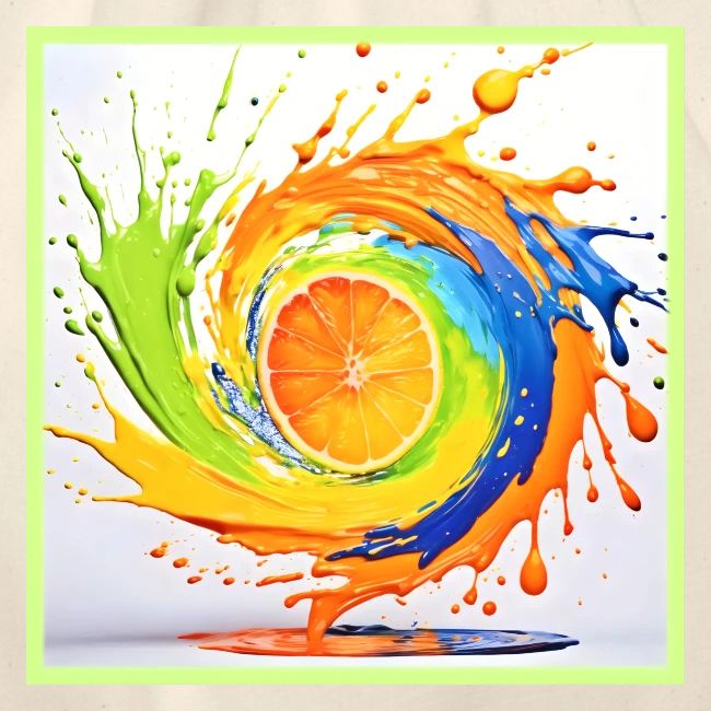 Citrus Splash of Color Design