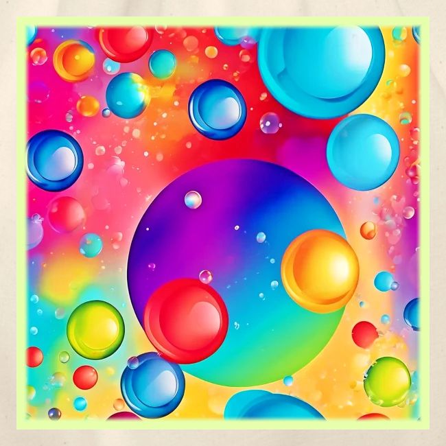 Colorful Sphere Abstract Art