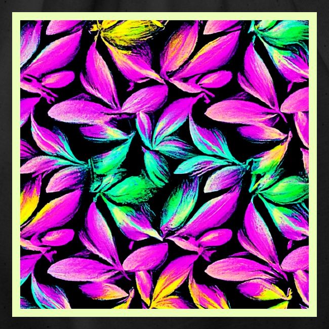 Vibrant Floral Repeat Design