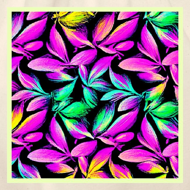 Vibrant Floral Repeat Design
