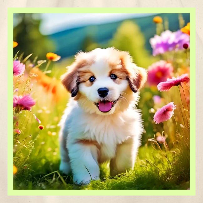Cute Fluffy Puppy