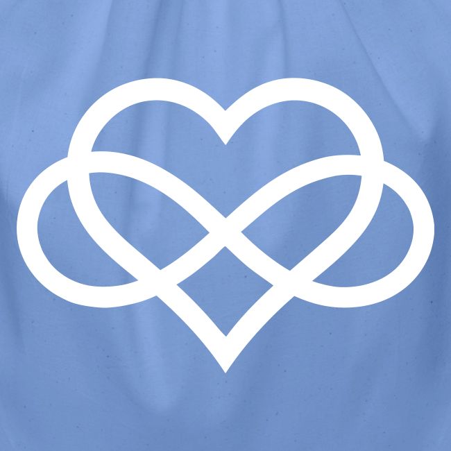Infinity-Heart (white)