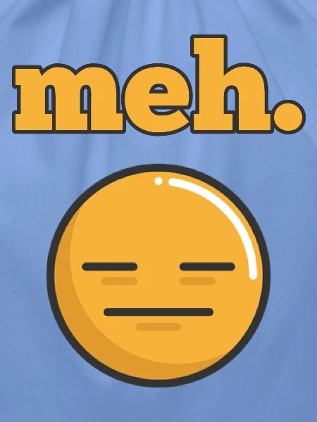 Feeling Meh Emotion
