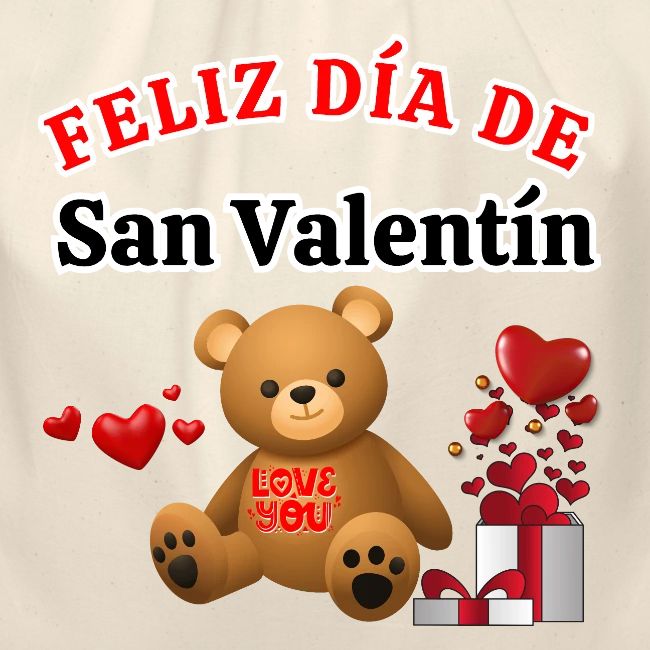Valentine's Day Celebration Bears Love Hearts.