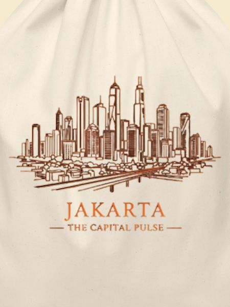 Jakarta Pulse City Skyline
