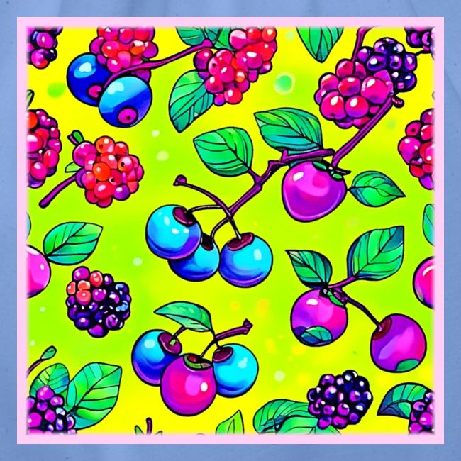 Bright Berry Fruit Pattern