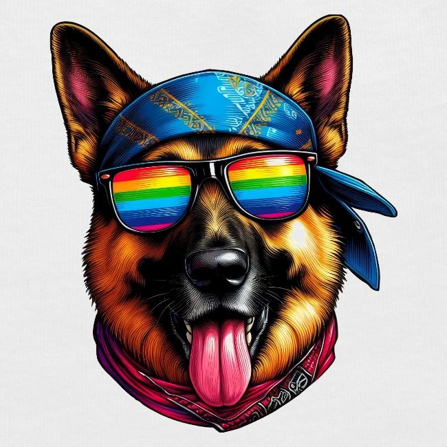 German Shepherd Pride Parade