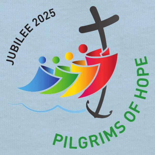 pilgrims of hope 2025 logo (Jubilee Year 2025)