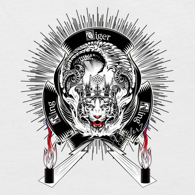 White Tiger King by Xzendor7