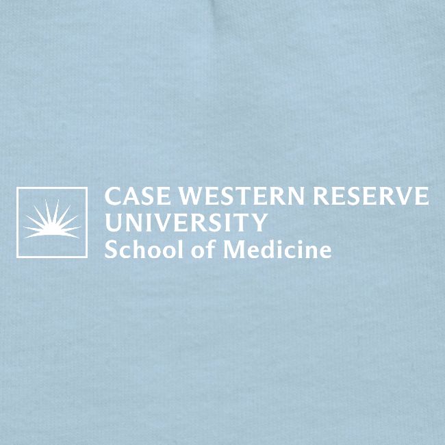 SOM Two Line Horizontal Primary Logo CWRU WHITE 1