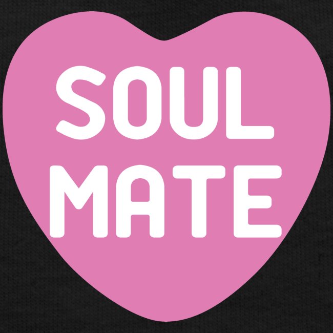 Soul Mate Hot Pink Candy Heart