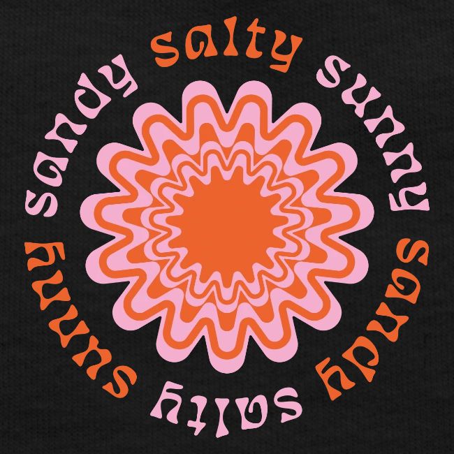 sandy, salty & sunny