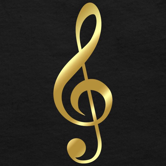 G CLEF - GOLD DESIGN