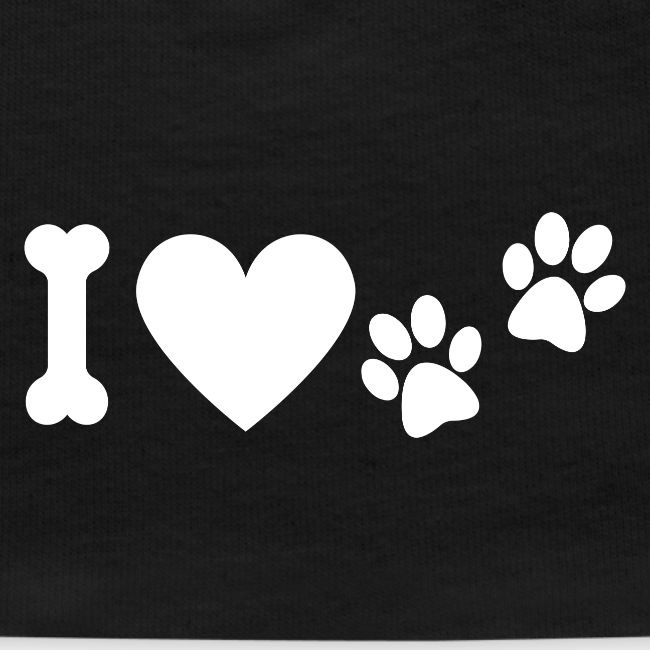 I Love Dog Prints