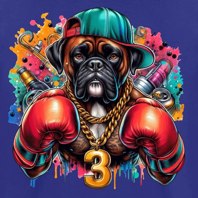 Boxer Dog Art