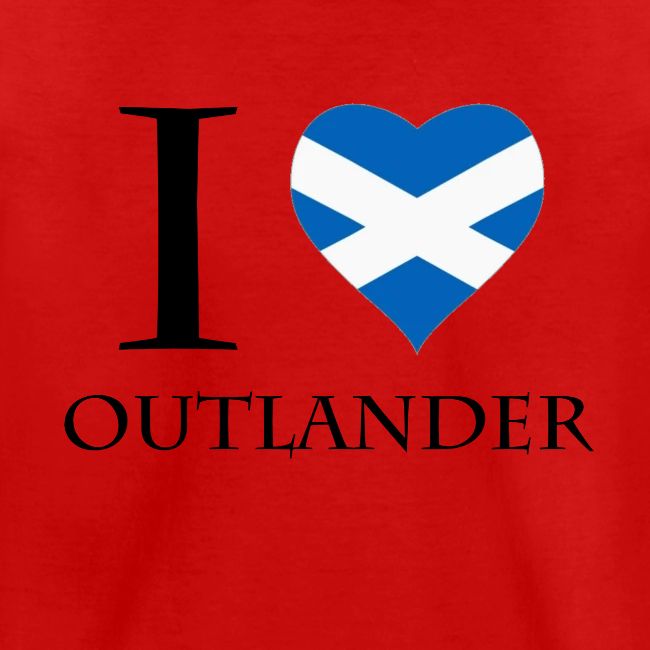 I LOVE OUTLANDER HEART
