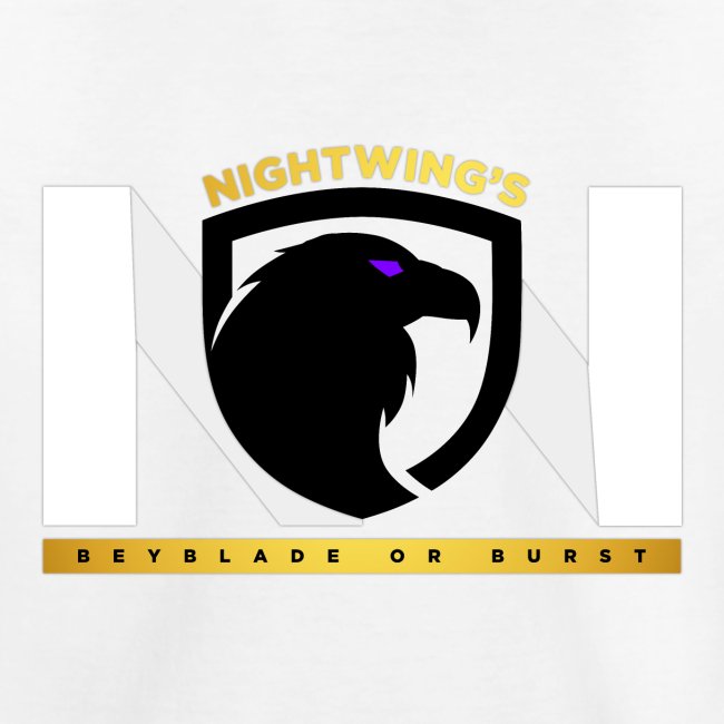 Nightwing WhitexBLK Logo